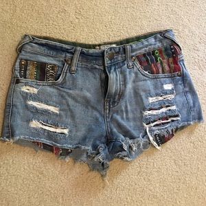 Free People Denim Shorts